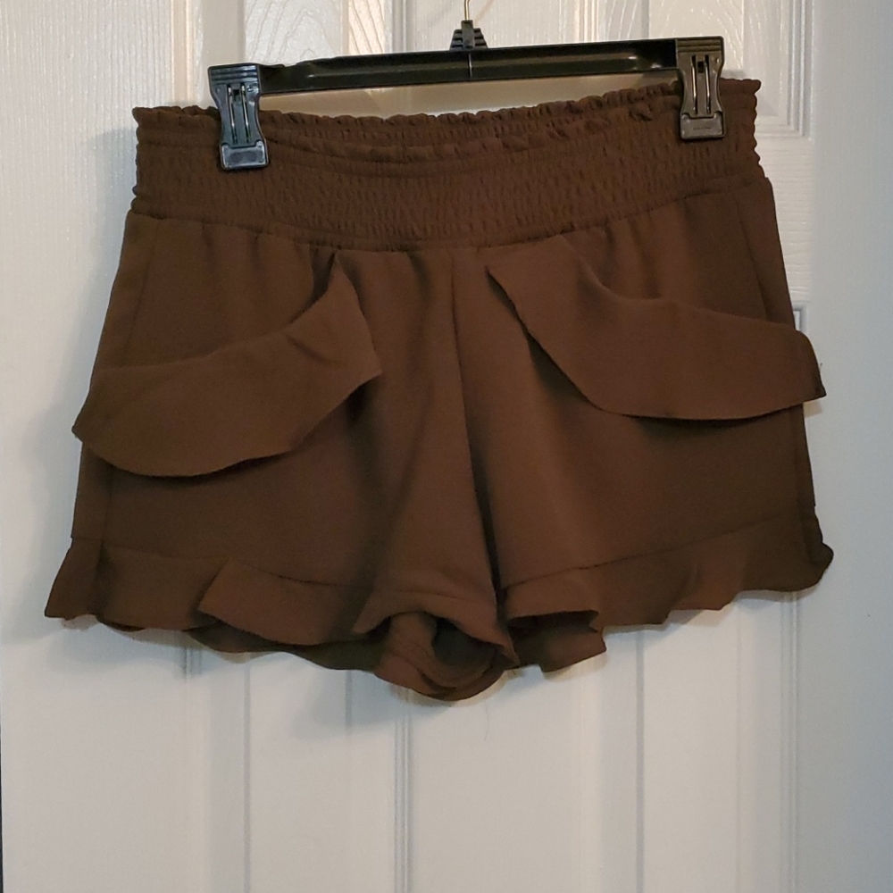 Jolt ruffled shorts